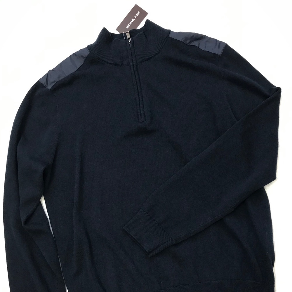 Micheal Kors Pullover Navy Mens Large